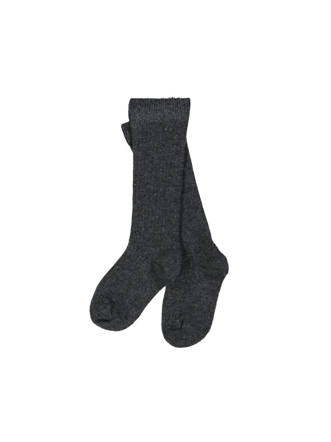 knee socks dark gray