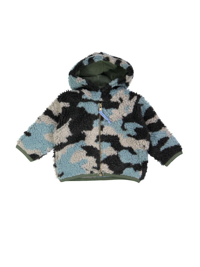gilet mini teddy camouflage