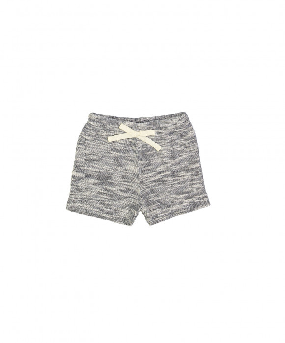 short mini speckle dark blue