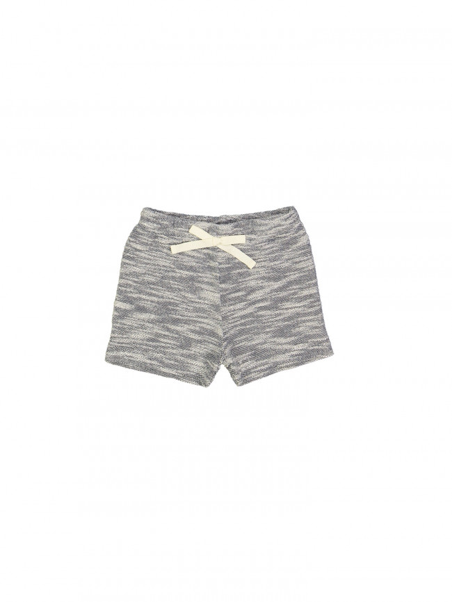 short mini speckle dark blue