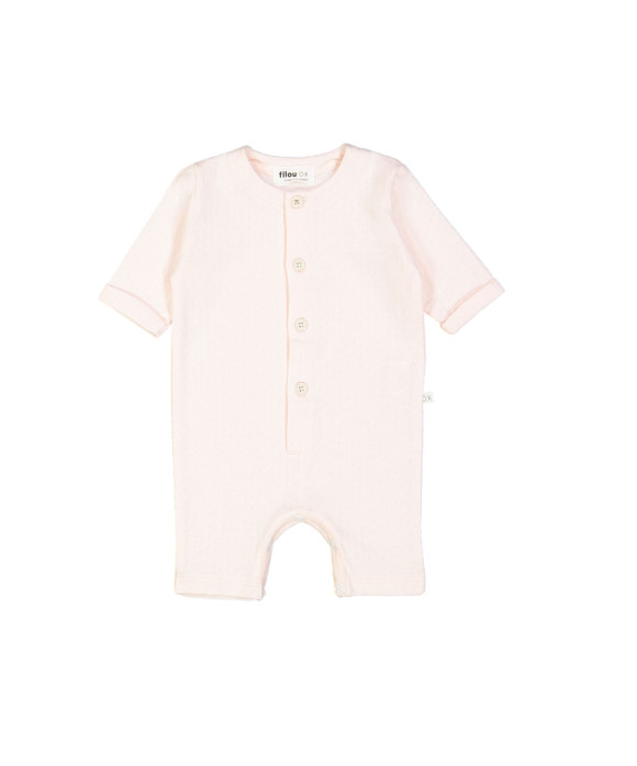 Playsuit ajour light pink
