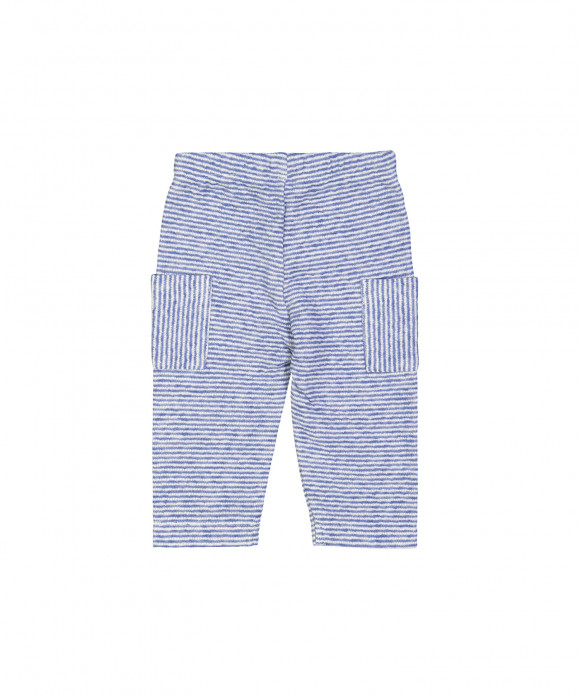 comfy pants stripe blue