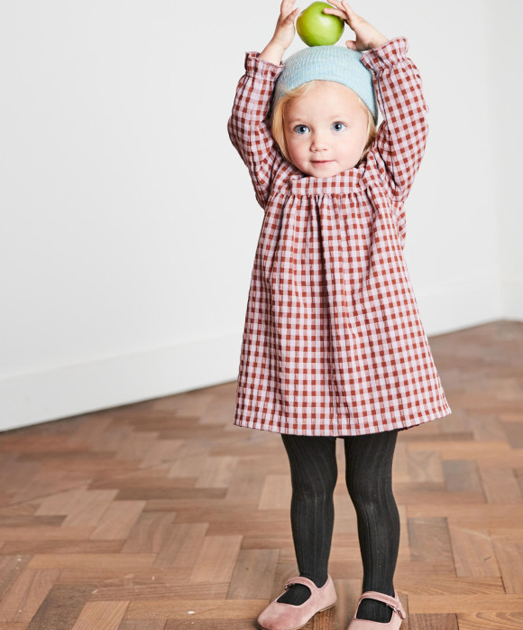 dress mini vichy pink