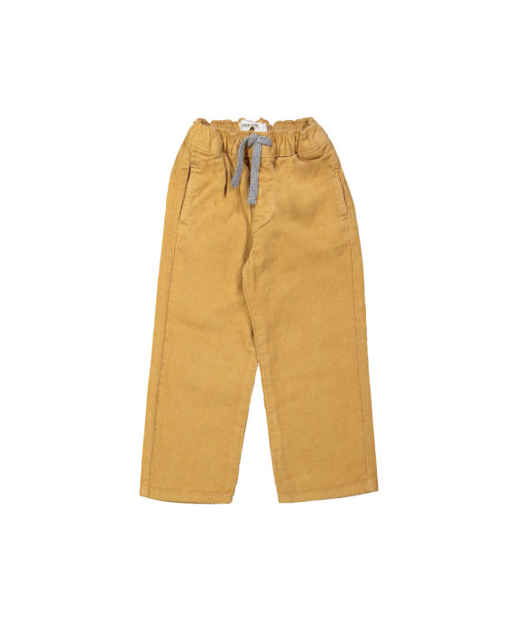 Comfy pants rib camel