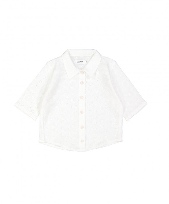 blouse tetra flower white