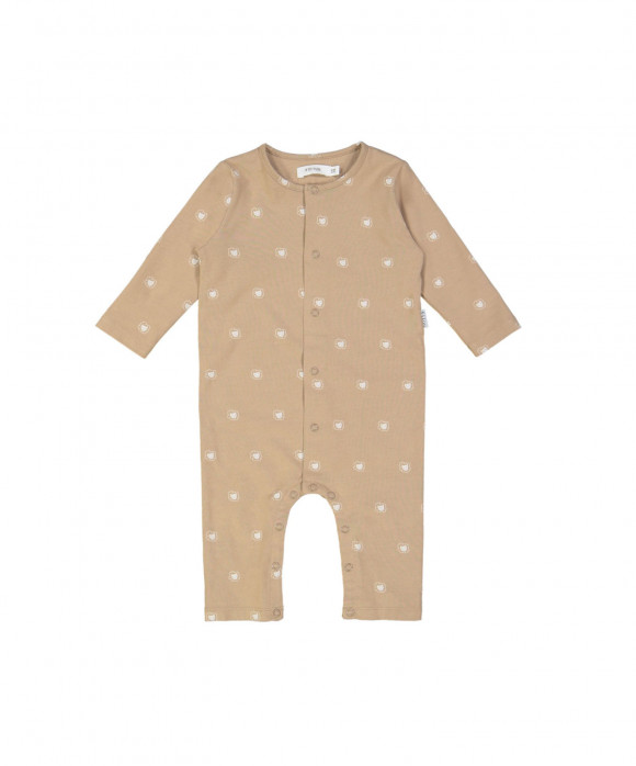 playsuit tiny lion greige