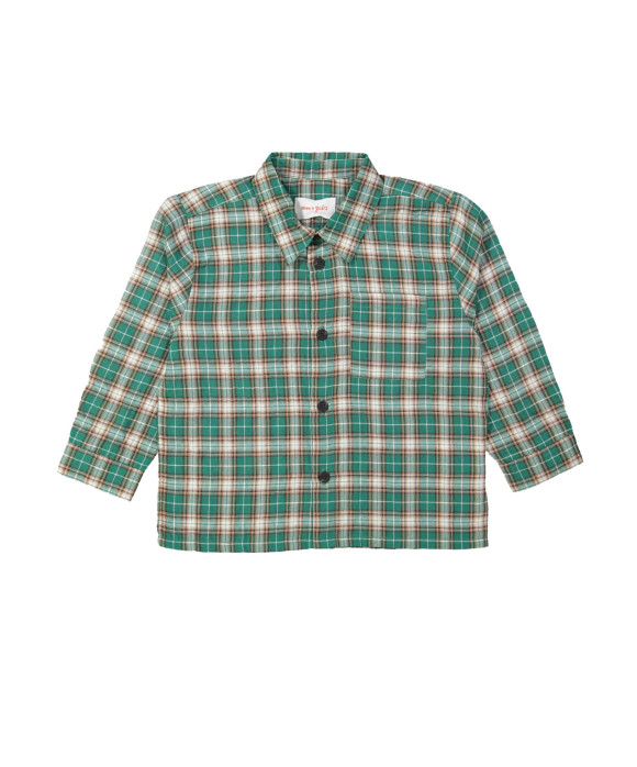 Shirt check green