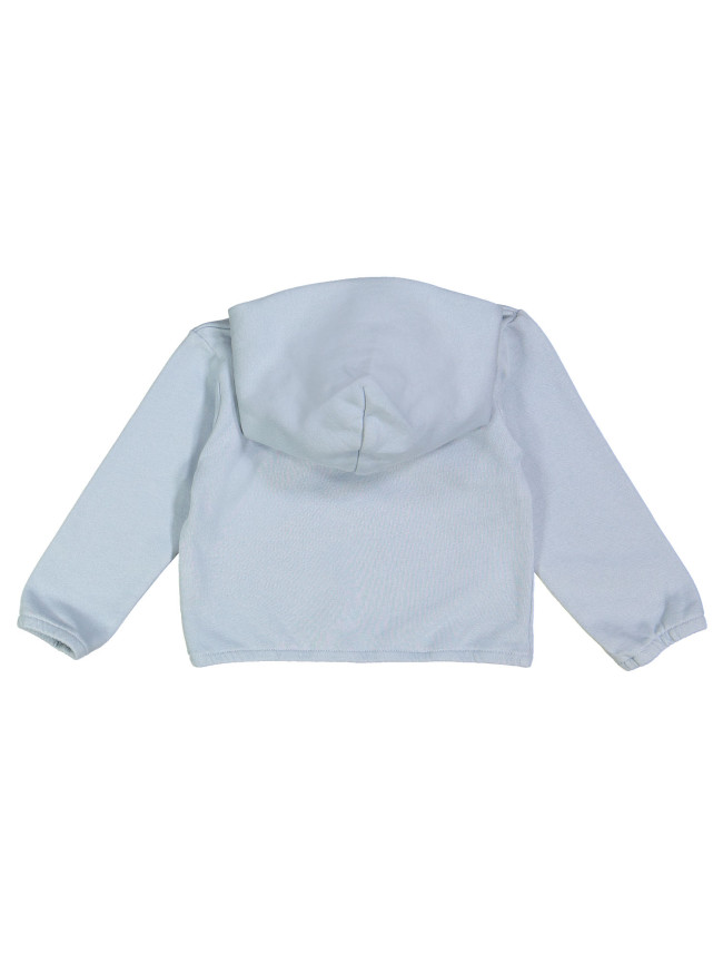 hooded sweater candy crush light blue