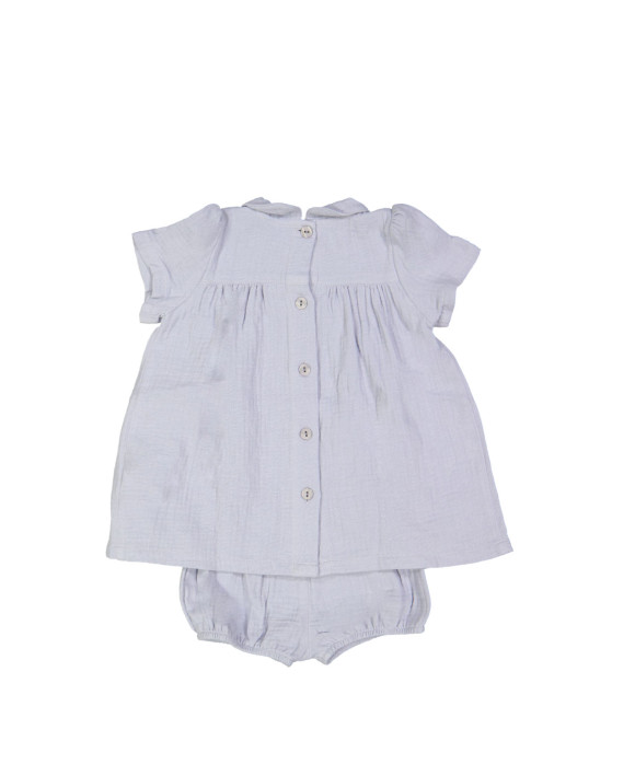 Dress & Bloomer tetra gray-blue