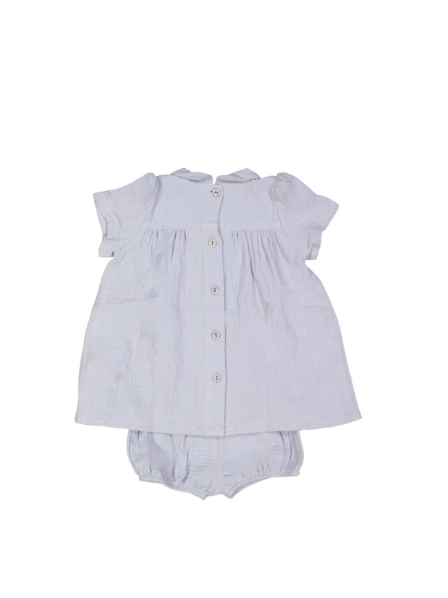 Dress & Bloomer tetra gray-blue