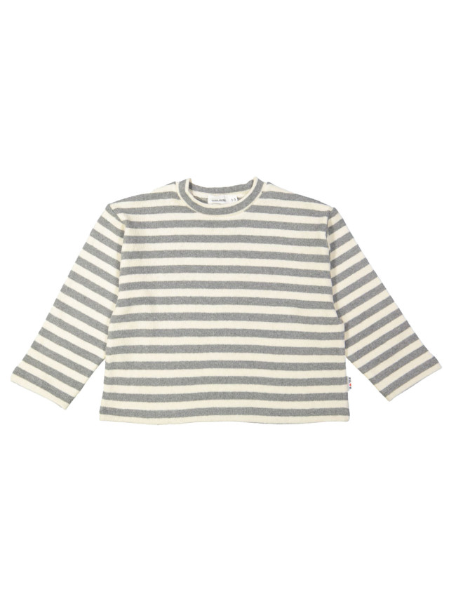 Sweater striped gray
