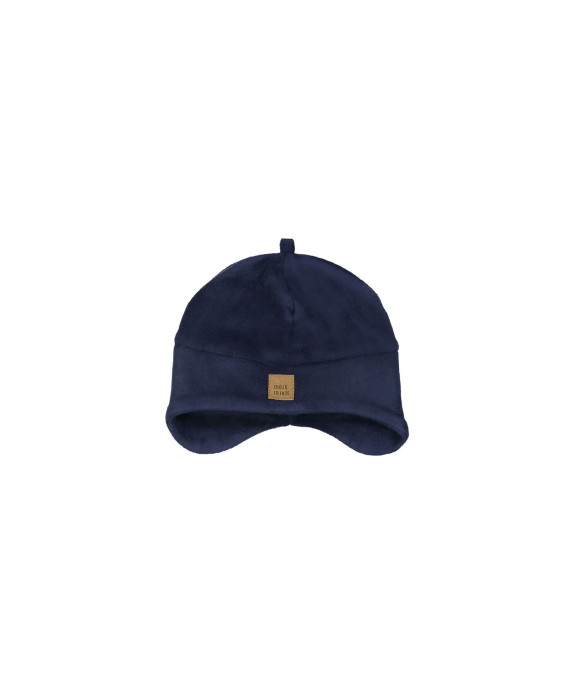 bonnet fleece dark blue