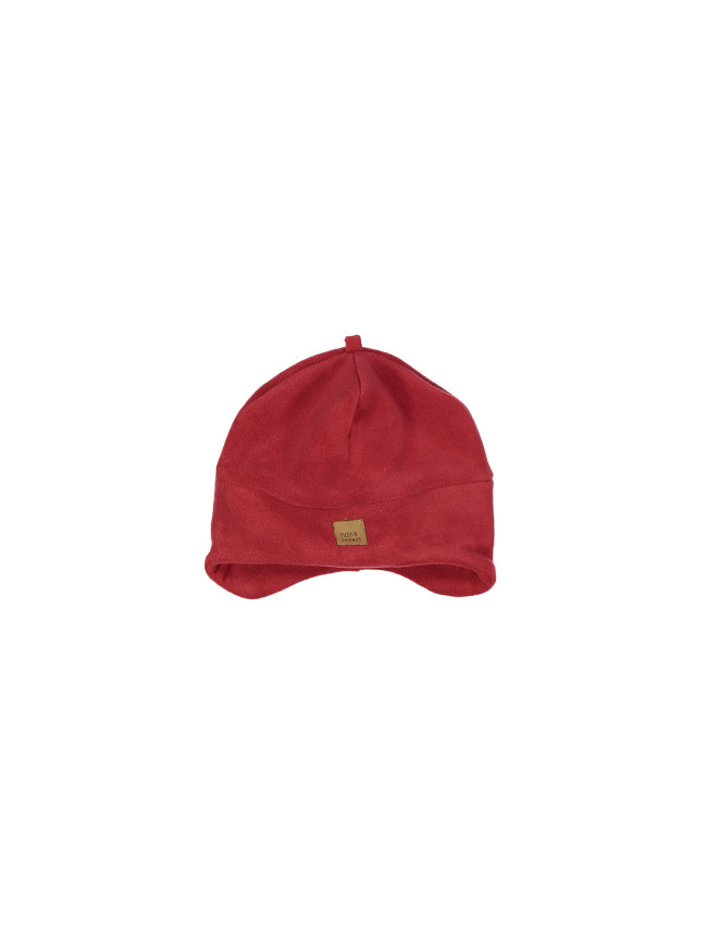 bonnet fleece burgundy