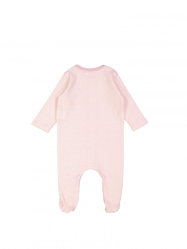 pyjama stripe unicorn pink