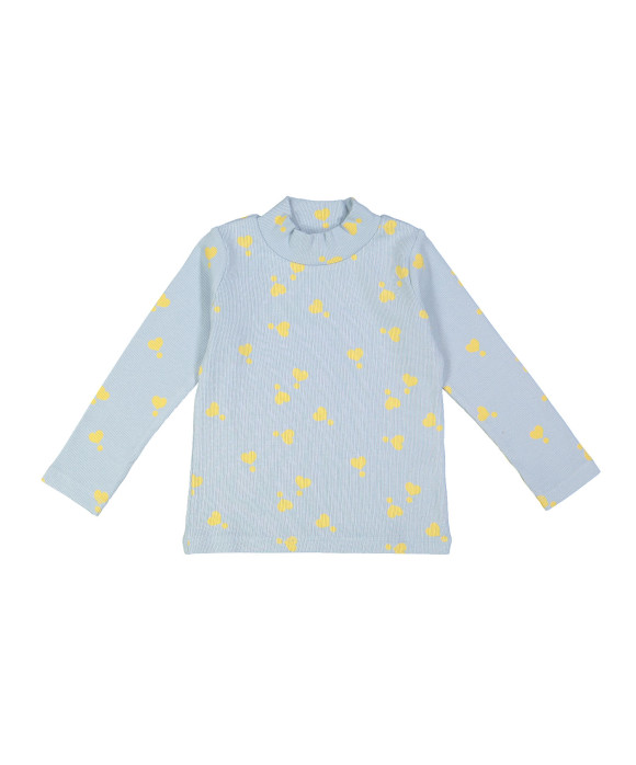 souspull rib heart light blue