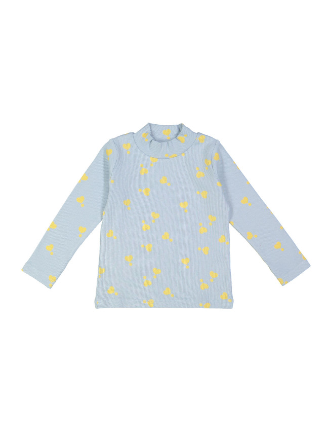 souspull rib heart light blue