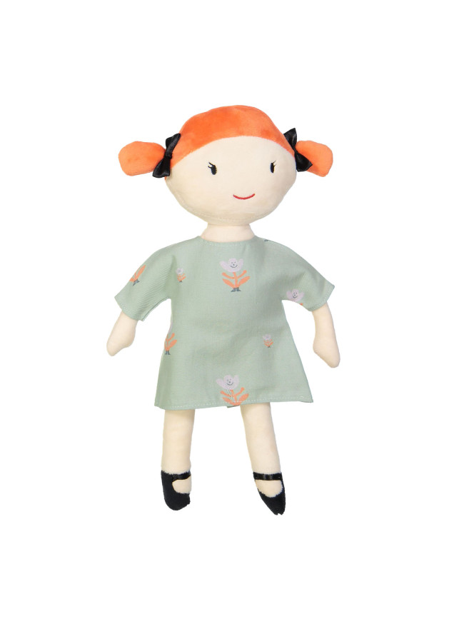 Doll dress flower mint