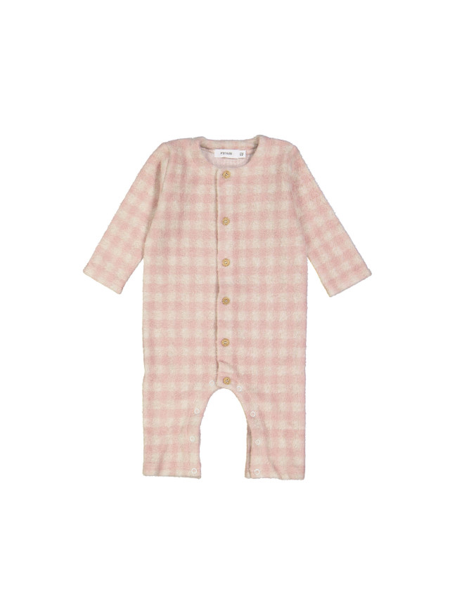 playsuit check pink