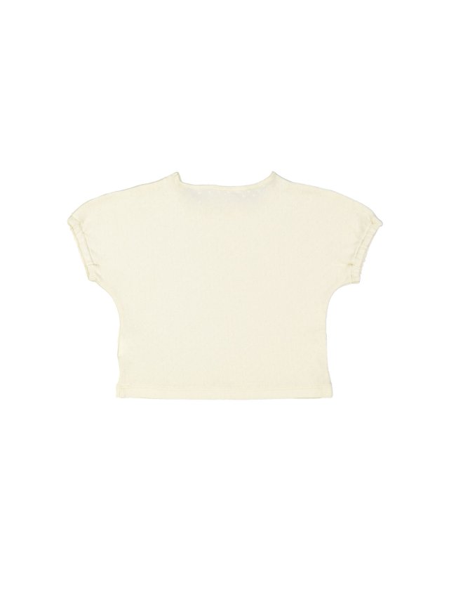 T-shirt ajour vanilla