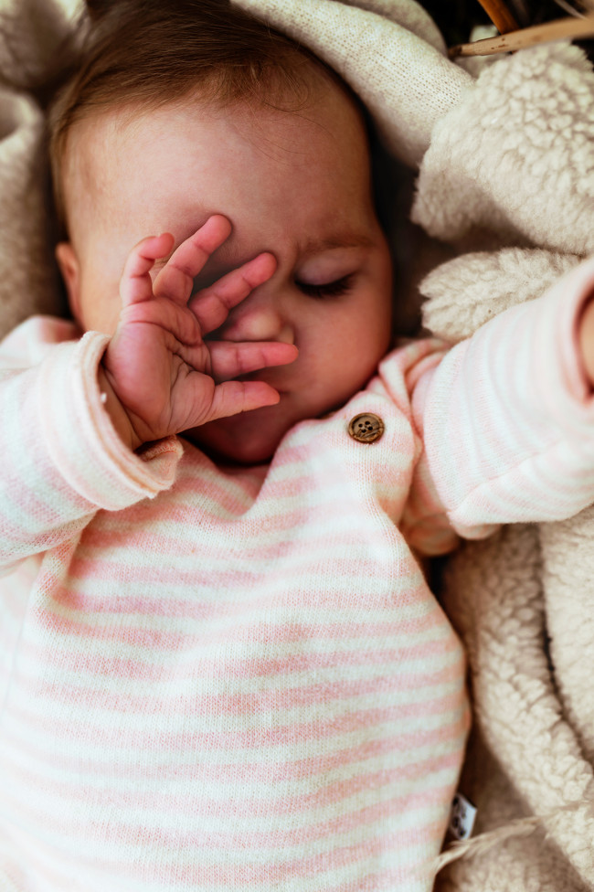 pull stripe light pink