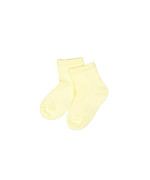 Sock short yellow
