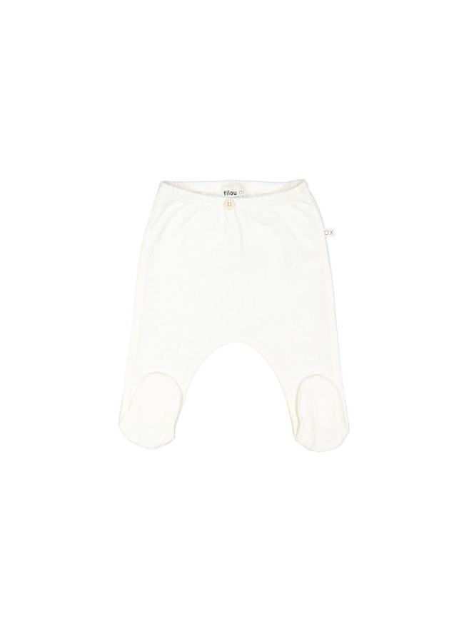 Pants feet ajour ecru