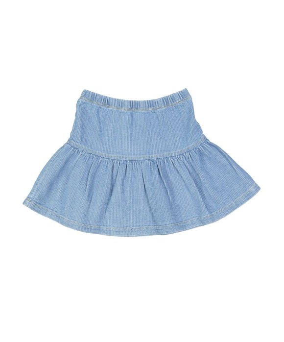 Skirt jeans light blue