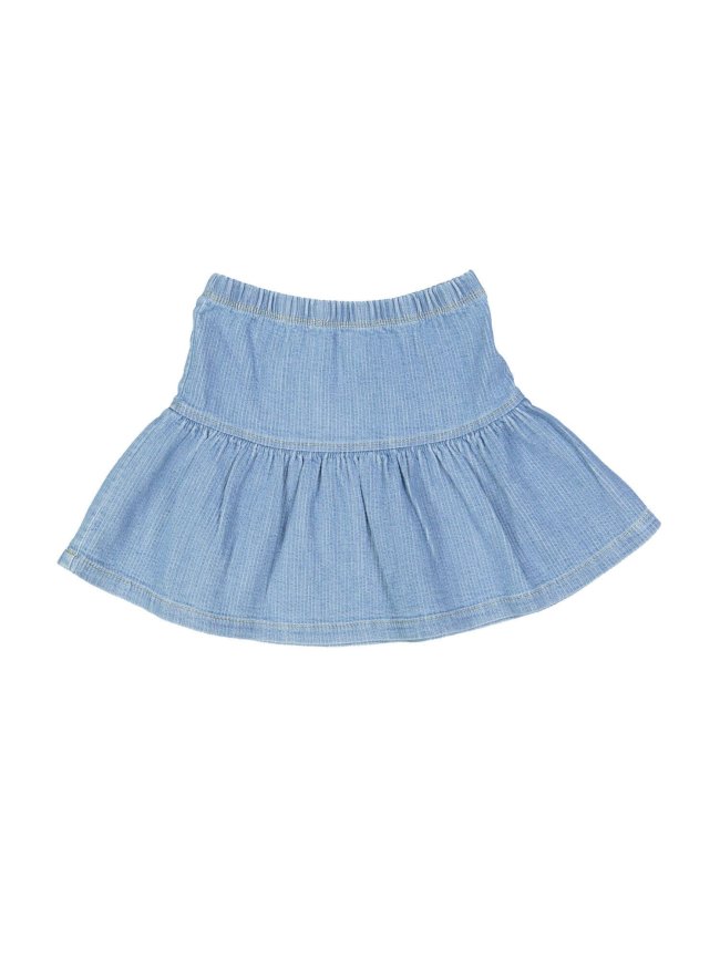 Skirt jeans light blue