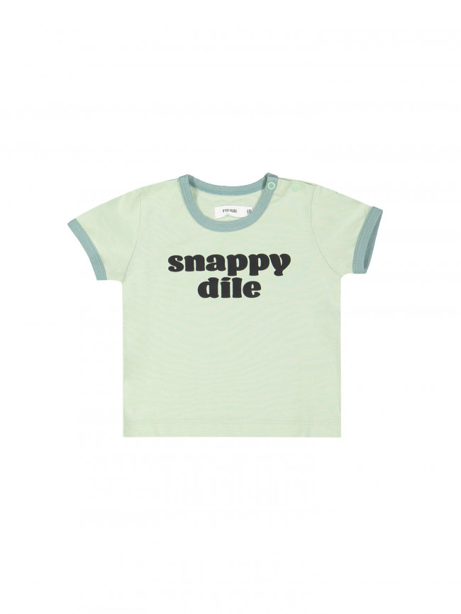 T-shirt snappydile mint green