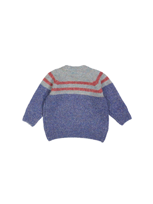 pull mini raglan stripes blue
