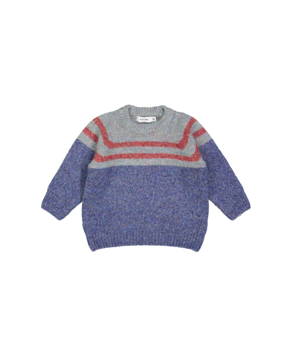 pull mini raglan stripes blue