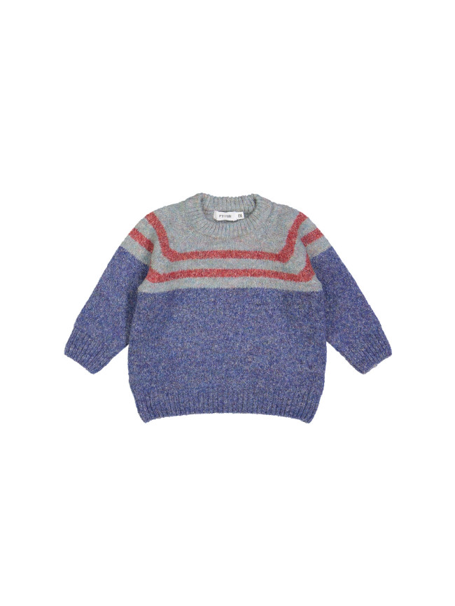 pull mini raglan stripes blue