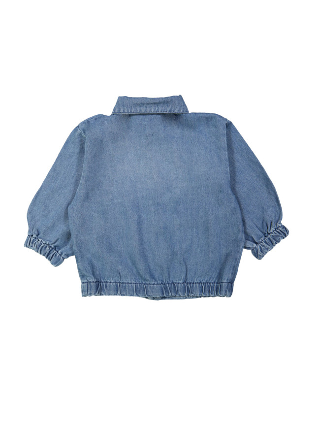 Jacket jeans stone bleach