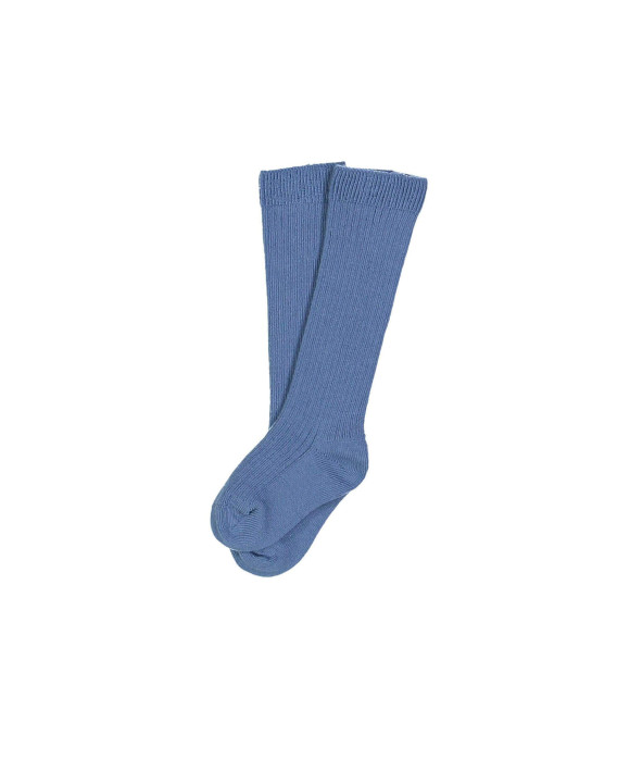 kneesocks rib blue