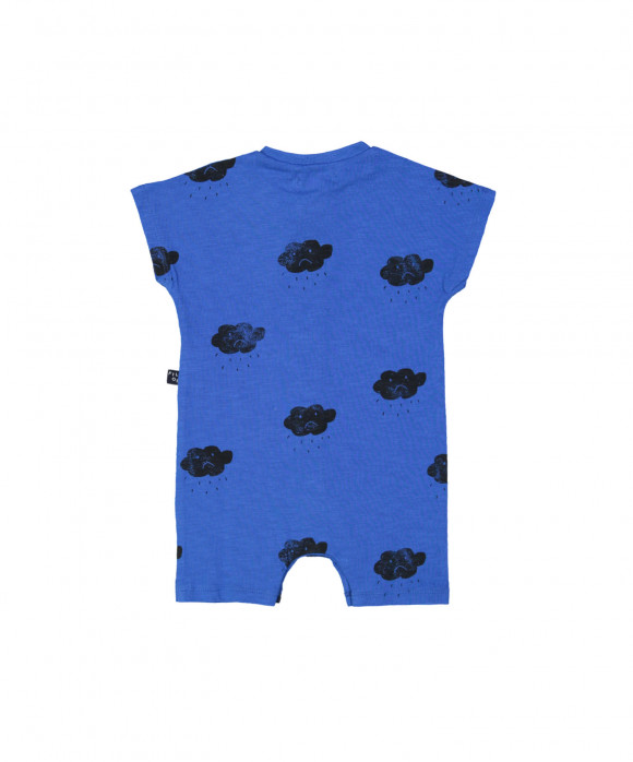 playsuit rain all over blue