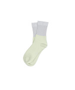 socks colourblock mint
