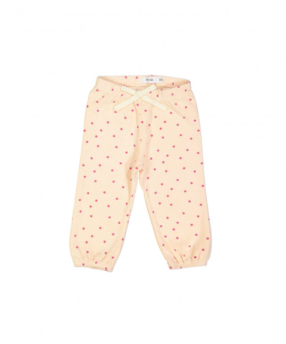 comfy pants dots sponge blush