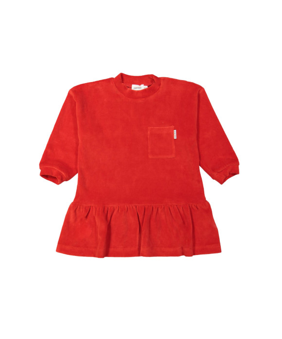 Dress velours red
