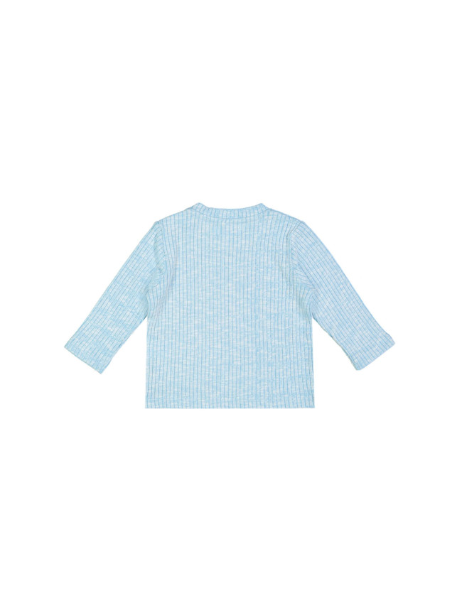 t-shirt mini rib turquoise