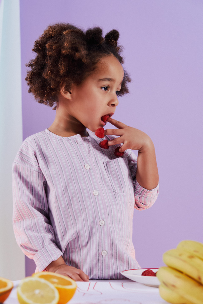 shirt stripe light pink