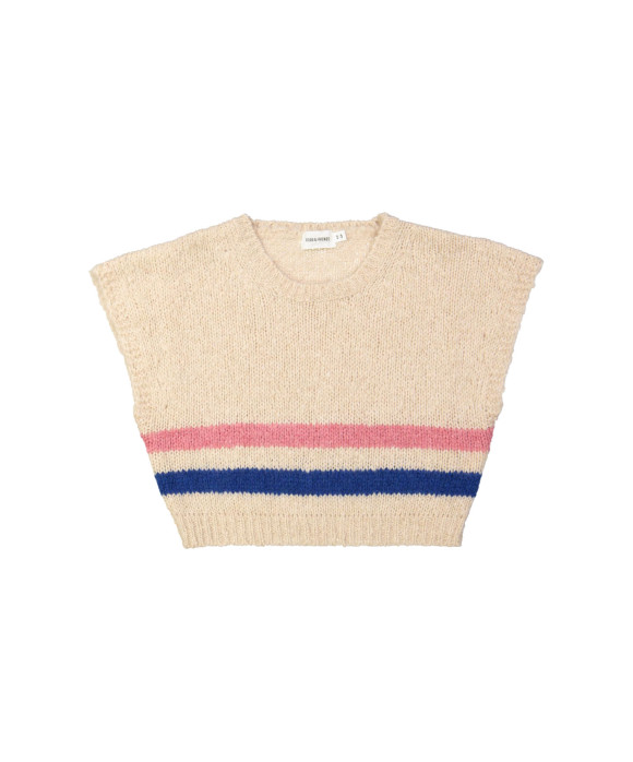 Debardeur stripe light pink