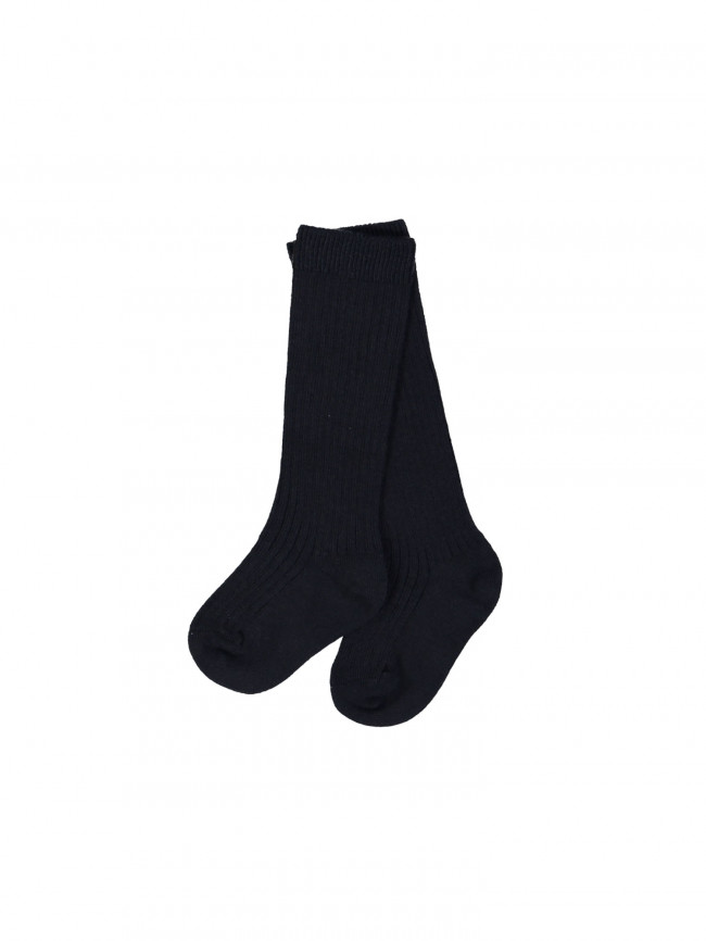 knee socks uni dark blue