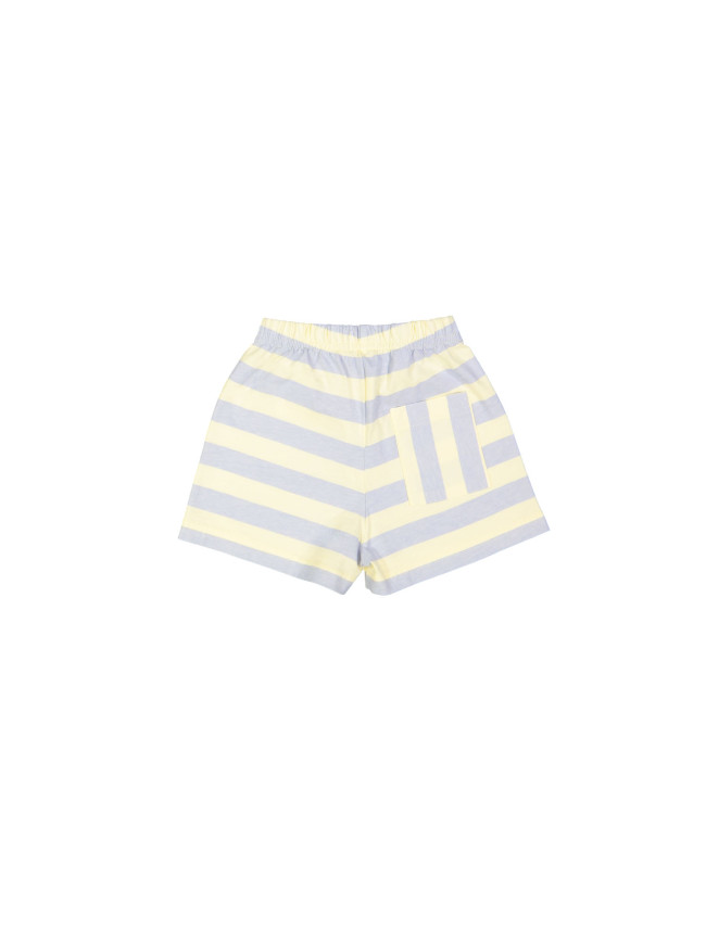 Short stripe light blue