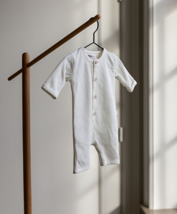 Playsuit ajour ecru