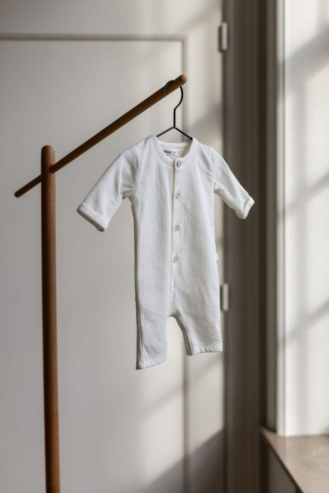 Playsuit ajour ecru