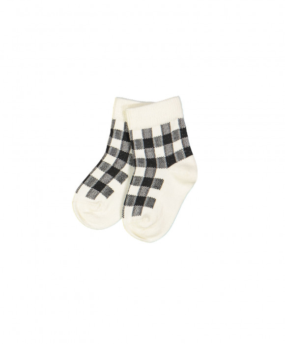 socks vichy black