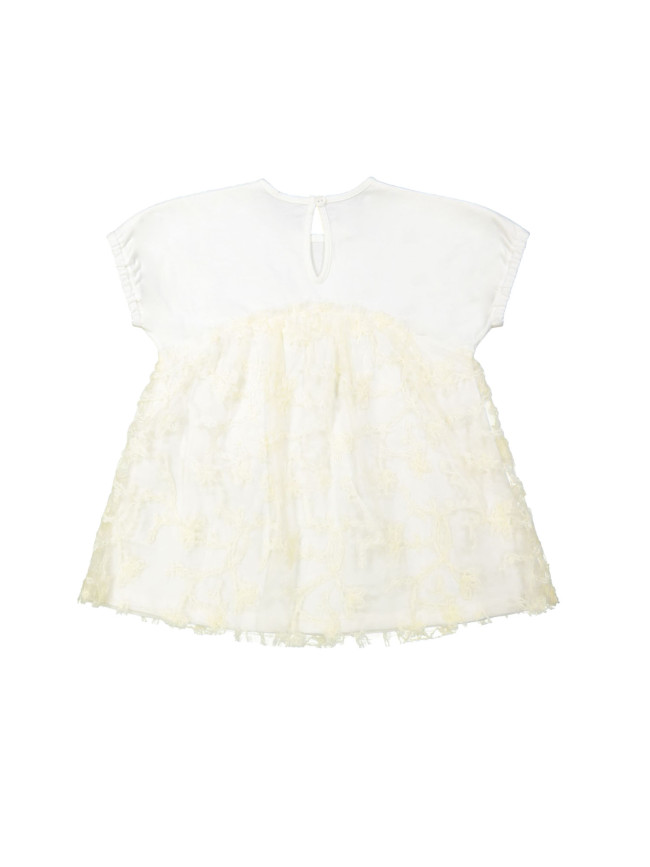 Dress tulle ecru
