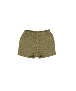 short mini vichy yellow