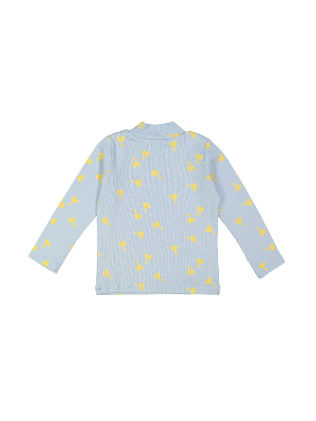 souspull rib heart light blue