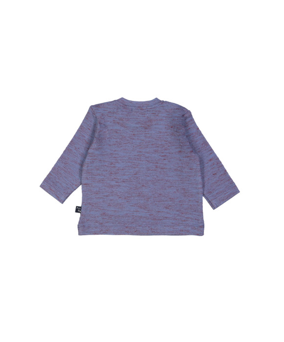 T-shirt mini melange gray-blue